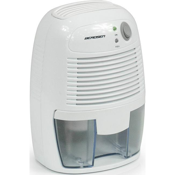 Páramentesítő, Berdsen BR-68W, fehér, 500 ml tartály, ultracsendes 30 dB, Peltier‑technológia, vízszint‑érzékelő, energiatakarékos, 23 W