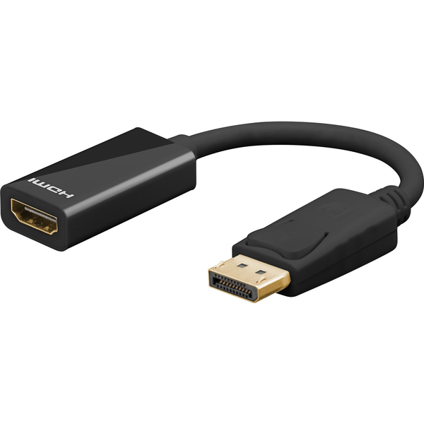 Goobay 75270 DisplayPort apa - HDMI anya 8K/60Hz Átalakító Adapter - Fekete
