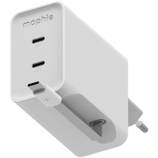 mophie Speedport 67 Universel Hvid Vekselstrøm Hurtig opladning Indendørs