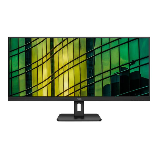 AOC U34E2M компютърен монитор 86,4 см (34") 3440 x 1440 пиксела Wide Quad HD Черен