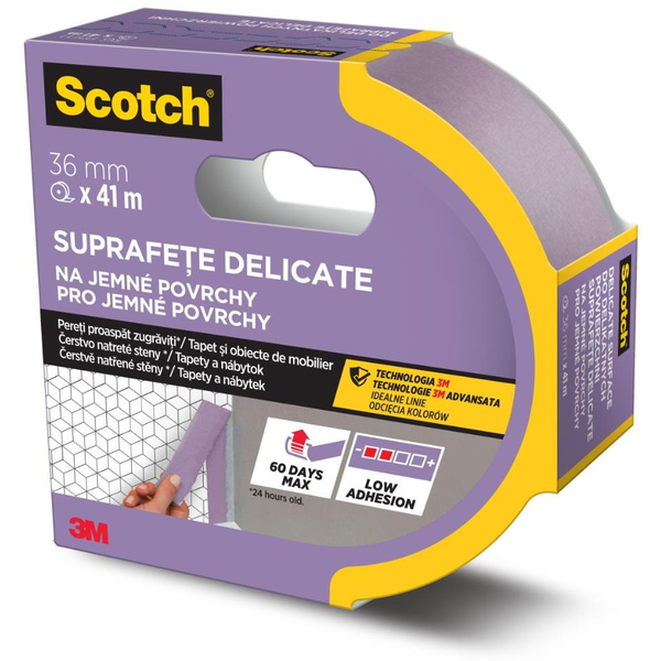 3M™ Scotch™ 2080 Univerzális maszkolószalag, 36 mm × 41 m, kényes felületekhez
