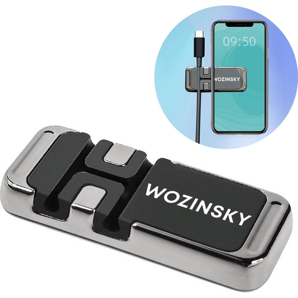  Wozinsky Wozinsky Uchwyt Na Telefon Magnetyczny Z Organizerem Do Kabli (Wmcdo-B1)