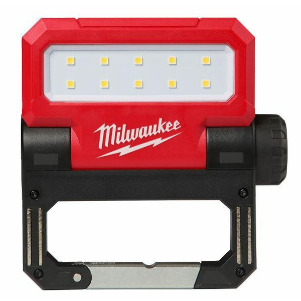 Акумулаторен сгъваем рефлектор Milwaukee, 550 / 250 / 100 лумена, 4V, 3.0 A, usb кабел