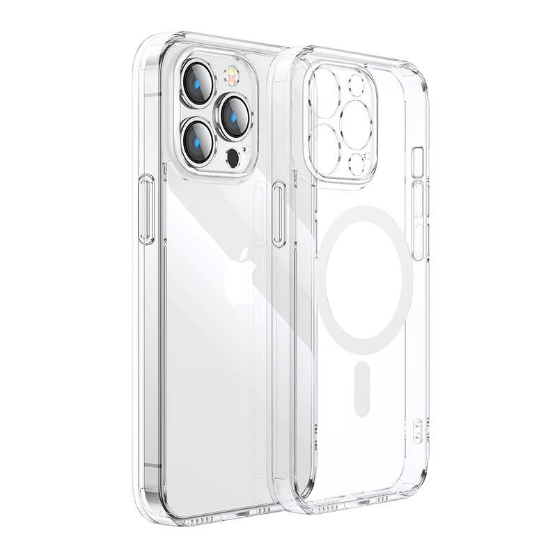 Joyroom iPhone 14 mágneses tok átlátszó (JR-14D5) (6956116721046)