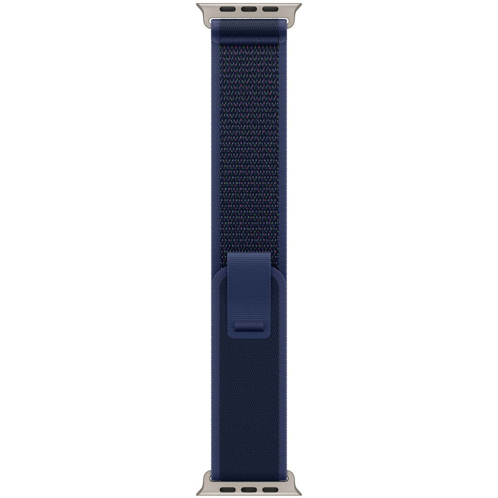 Apple Watch 49 mm Terep pánt, M/L - kék / natúr titán (MXTW3ZM/A)