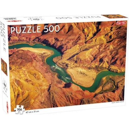 Tactic Landscape: Desert Grand Canyon - 500 pcs Legpuzzel 500 stuk(s) Liggend