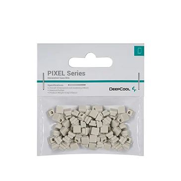 DeepCool PIXEL Series szilikon számítógépház dekoráló 100db szürke (R-PIXEL-GY100-G-1)