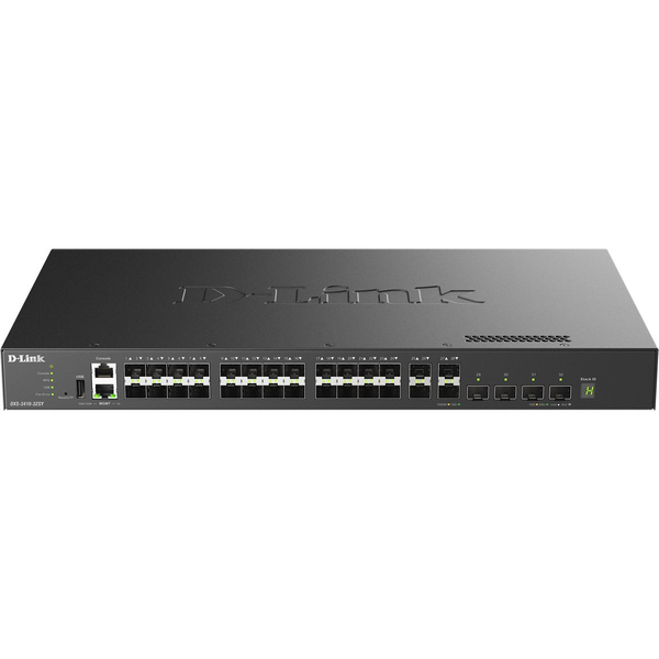 D-Link DXS-3410-32SY netværksswitch Administreret L3 Sort