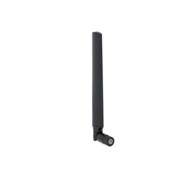 Delock 5G LTE antenna SMA-dugó -3,3 - 1,3 dBi irányított, csuklós csatlakozó, fekete