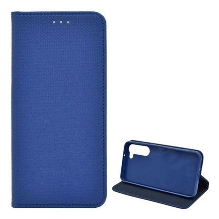 Gigapack Samsung Galaxy S23 Plus rombusz mintás fliptok sötétkék (GP-134948) (GP-134948)