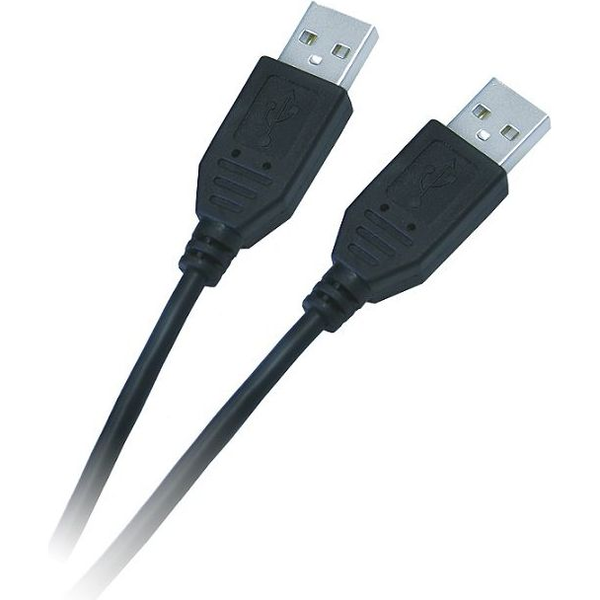 Kabel USB Libox USB-A - USB-A 3 m Czarny (LB0014)
