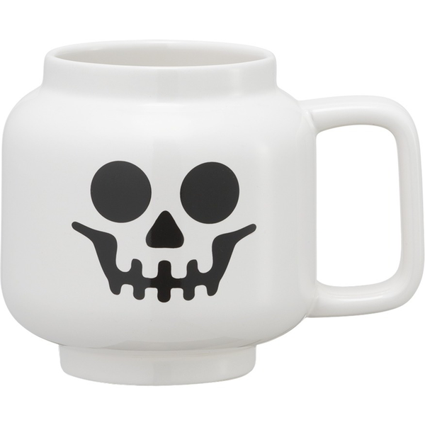 LEGO VEĽKÝ KERAMICKÝ HRNČEK SKELETOR KOSTLIVEČ HALLOWEEN L 530 ml