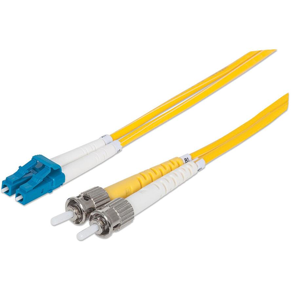 Intellinet 474016 cavo InfiniBand e in fibra ottica 1 m LC ST Giallo