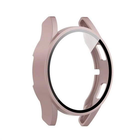 Gigapack Samsung Galaxy Watch 4 40 mm (SM-R860) műanyag rózsaszín védőkeret és kijelzővédő üveg (GP-159346)