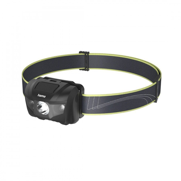 Hama HL200 Schwarz, Blau, Gelb Stirnband-Taschenlampe LED