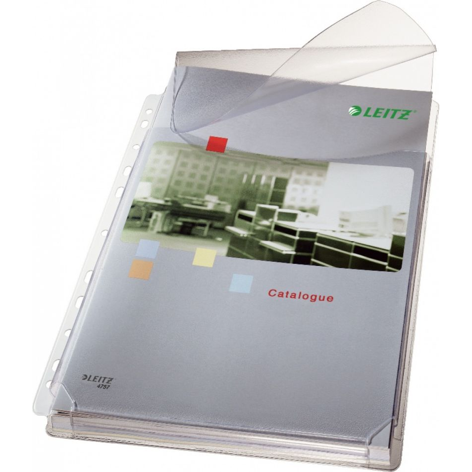 Leitz 47573003 obal na listy 210 x 297 mm (A4) Polyvinylchlorid (PVC) 5 kusov