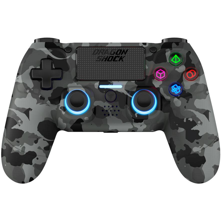 Dragonshock Mizar Wireless Controller - Szürke Terepmintás (PS4) (DSCPS4-GC)