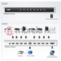 ATEN VS0801H-AT-G VanCryst HDMI 8 portos Switch