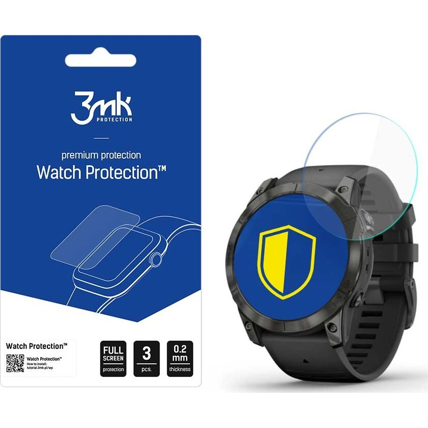 3mk Óra kijelző védőfólia FlexibleGlass hibrid üvegfólia 7H Garmin Epix Pro gen 2 47mm (5903108528238)