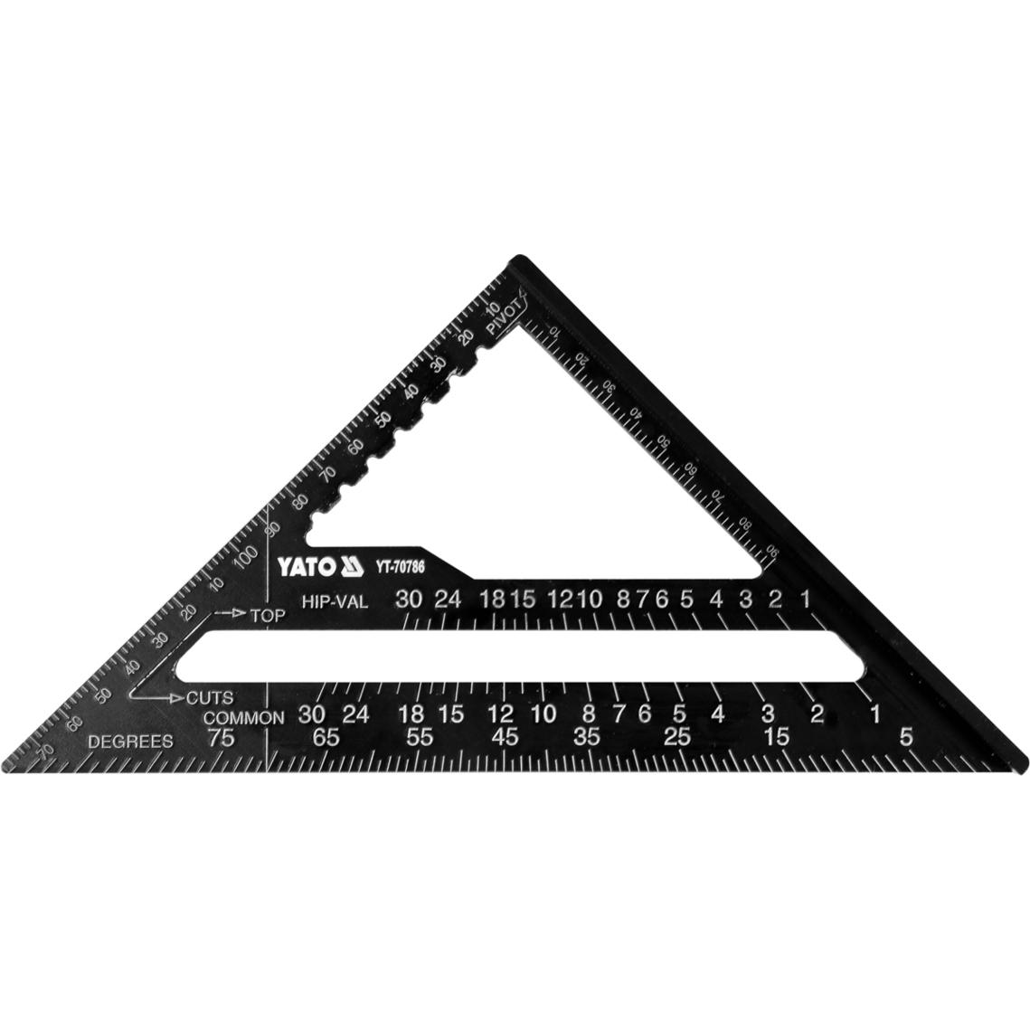 YATO YT-70786 Derékszög és Szögmérő - 180 mm (YT-70786)