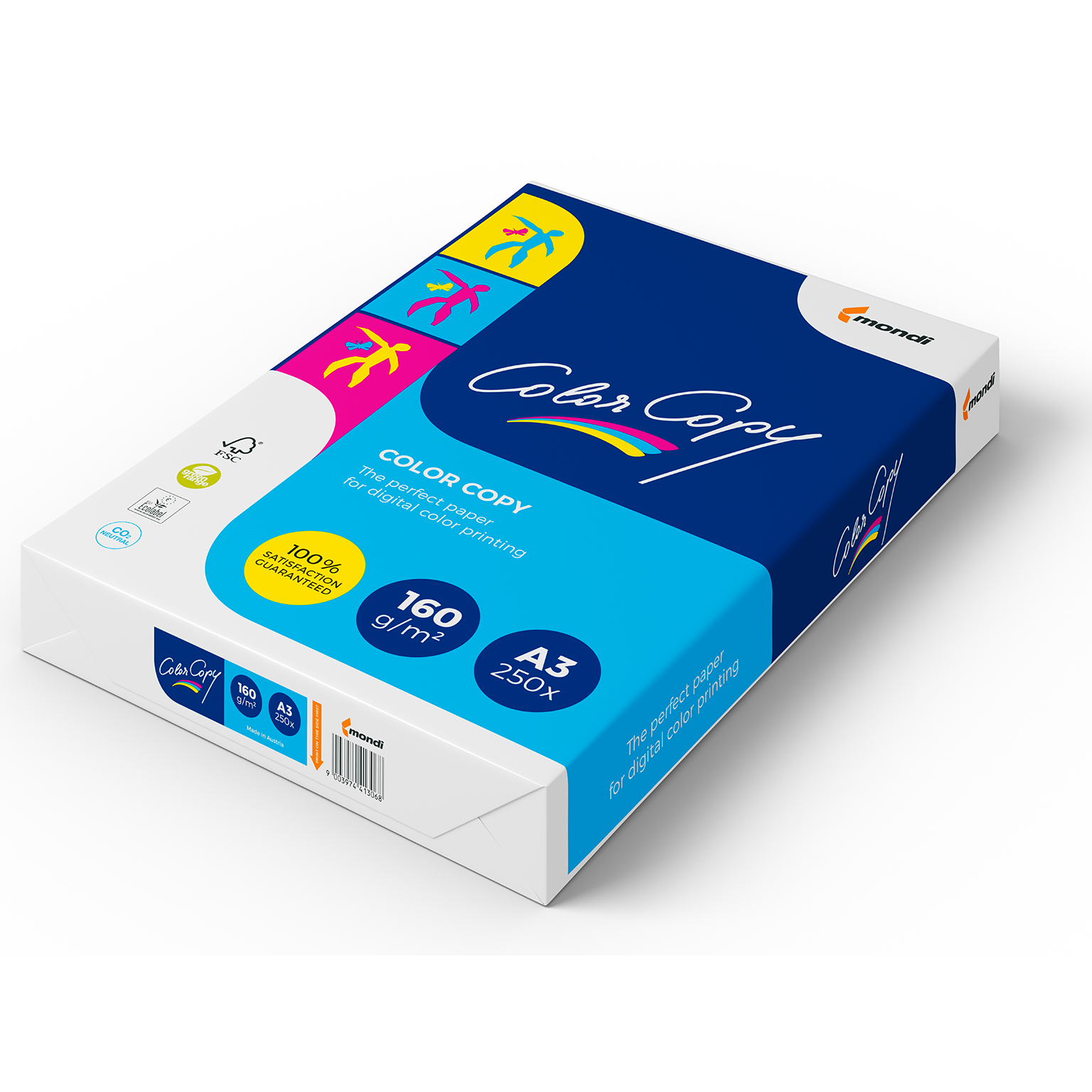MONDI Color Copy A3 160g nyomtatópapír (250 db/csomag) (CC316)