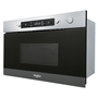 Whirlpool AMW 4920/IX mikrovlnná rúra Vstavaný Mikrovlnná rúra s grilom 22 L 750 W Čierna, Nerezová oceľ
