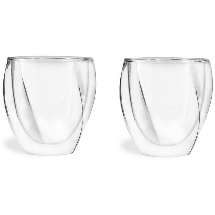 Vialli Design pohár, duplafalú, 250 ml, 2 darab_CRISTALLO 5486 (034725486)