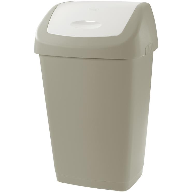 Tontarelli Aurora Szemetes, 25 l, szürke/fehér (8009404263006)