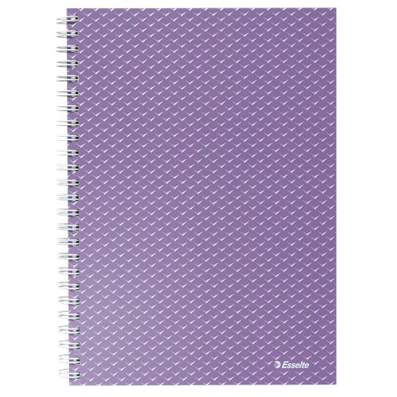 Esselte Colour'Breeze spirálfüzet vonalas, A5, levendula színű (628474) (Esselte628474)