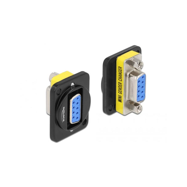DELOCK D-Typ Modul DB9 Buchse zu DB9 Buchse