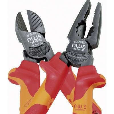 VDE szigetelt villanyszerelő fogó készlet, 2 db NWS 861-2 Combi-Max