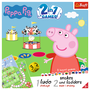 Peppa Pig 2 in 1 Ludo & Snakes and Ladders Stolová hra Rodina