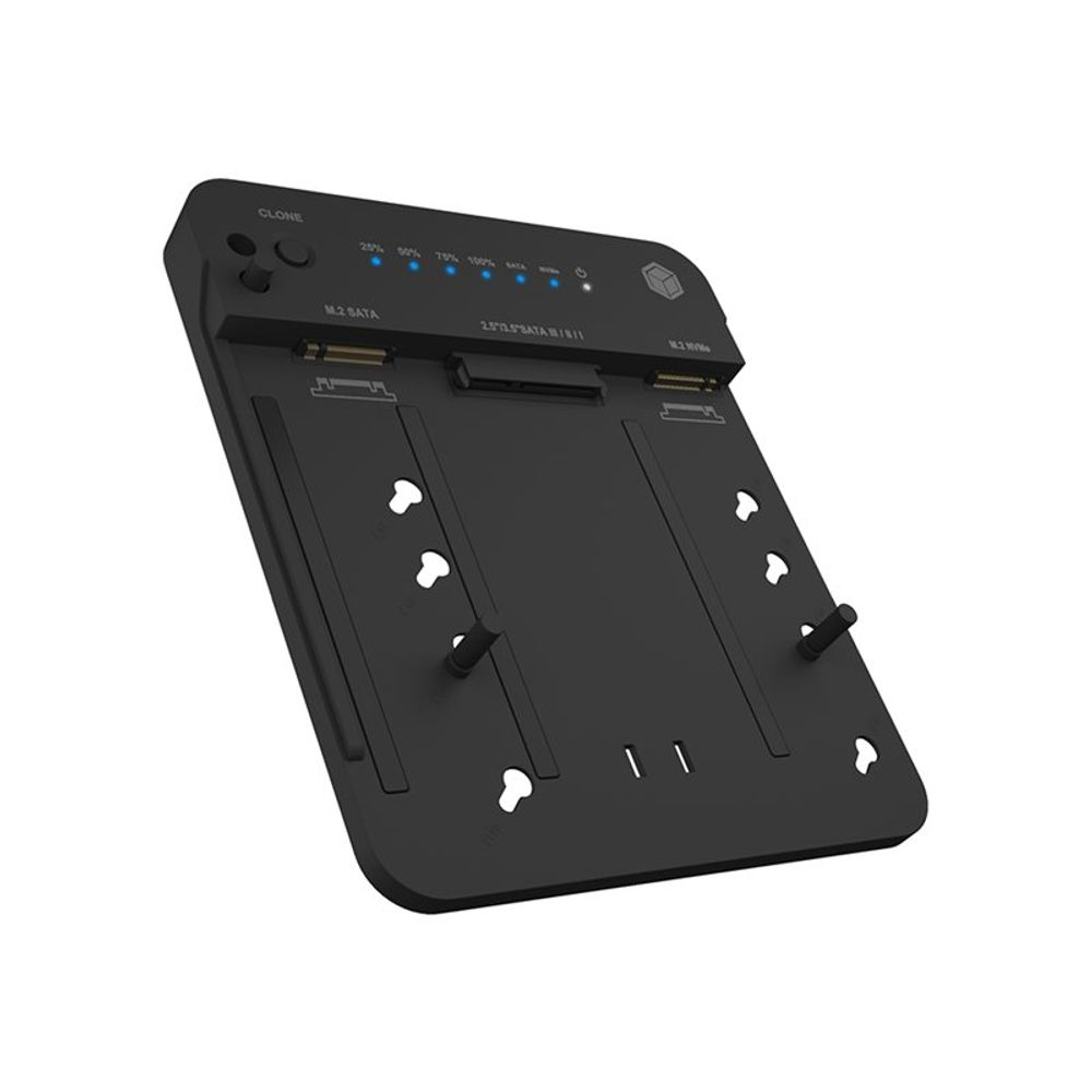 ICY BOX IB-2915MSCL-C31 USB 3.2 Gen 2 (3.1 Gen 2) Type-C Fekete (IB-2915MSCL-C31)