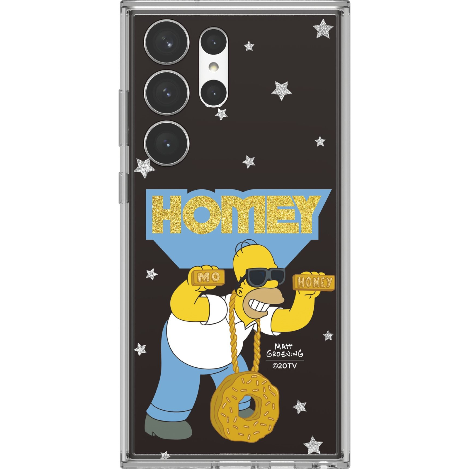 Samsung Galaxy S23 Ultra Simpsons Frame fekete tok (GP-TOS918SBBYW)
