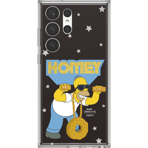 Samsung Galaxy S23 Ultra Simpsons Frame fekete tok