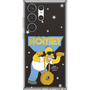 Samsung Galaxy S23 Ultra Simpsons Frame fekete tok