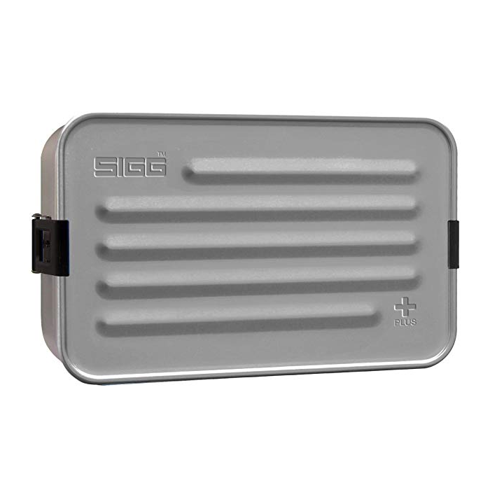 SIGG Metal Box Plus L Étel tároló doboz - Ezüst (8698.00)