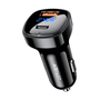 Зарядно за кола Acefast B4, 66W, USB-C, USB, PPS, Power Delivery, Quick Charge 4.0, AFC, FCP, черен