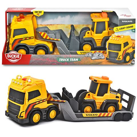 Simba Toys Volvo Truck Team játékszett fénnyel és hanggal (203725008)