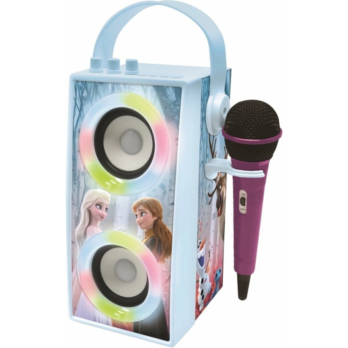 Lexibook Jégvarázs Hordozható Bluetooth hangszóró mikrofonnal (BTP180FZZ)