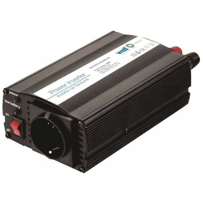 Well Inverter szivargyújtó -12V-230V inverter 300W (PSUP-INV/U-12V300W/02-WL) (PSUP-INV/U-12V300W/02-WL)