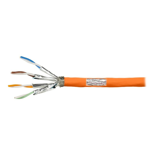 Logilink S/FTP Cat7 Installációs kábel 200m Narancs