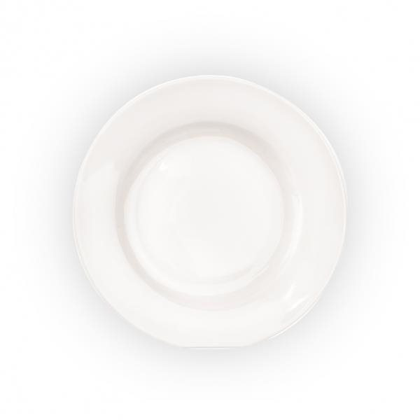 Orion Porcelán desszertes tányér, kerek, fehér, 15,5 cm-es átmérő (128259)