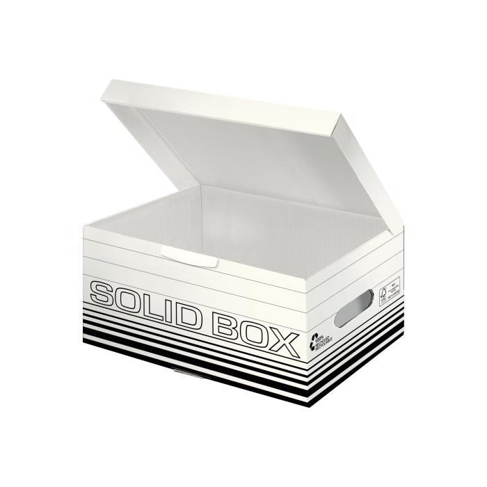 Leitz Solid S méret archiváló doboz - Fehér (61170001)