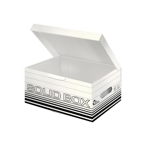 Leitz Solid S méret archiváló doboz - Fehér