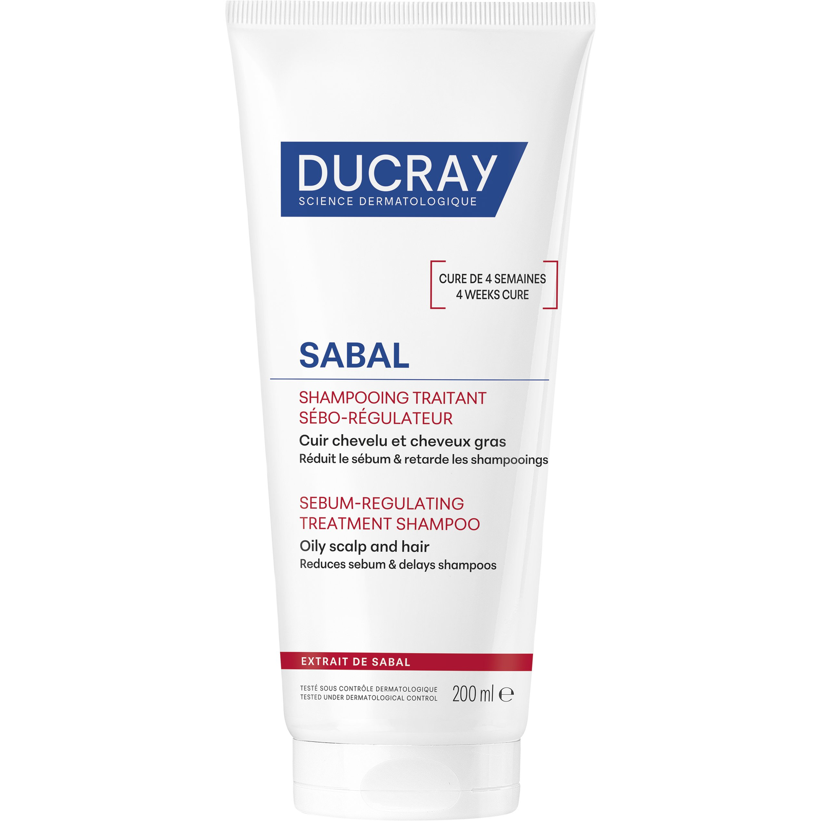 DUCRAY Sabal, zsírosodás szabályozása, 200 ml (3282770397291)
