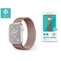 Apple Watch fém szíj - Devia Elegant Series Milanese Loop - 38/40 mm - rose gold