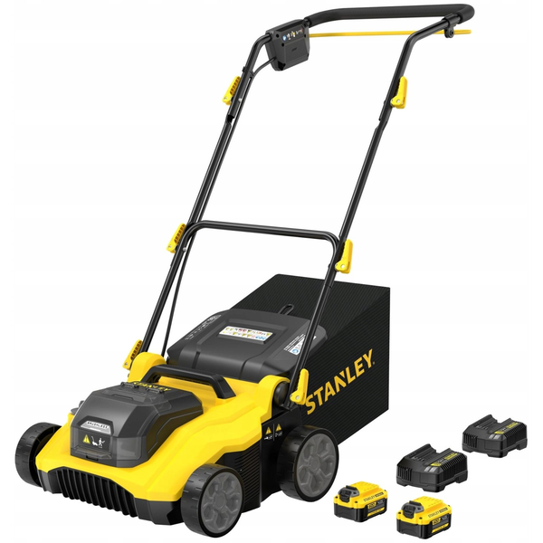 Talajlazító 38cm 2x 18V 4,0Ah Stanley SCOEP3801M2