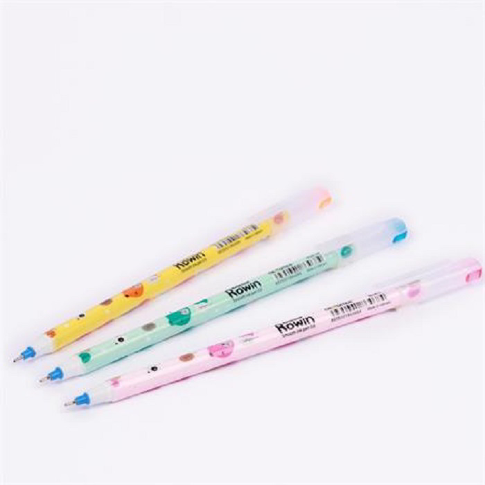 Flexoffice Rowin Kupakos golyóstoll - 0.3 mm / Kék (50db) (FO-063)