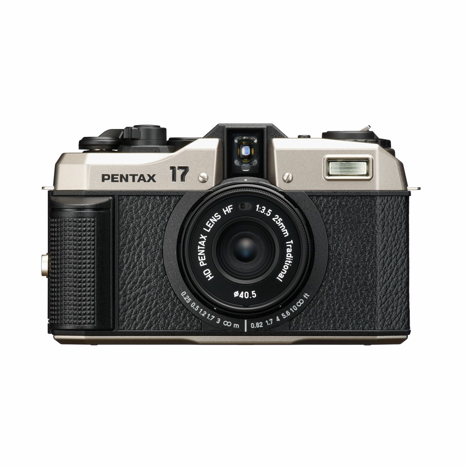 Pentax 17 Kompakt fémvázas Analóg fényképezőgép - Fekete (18926)